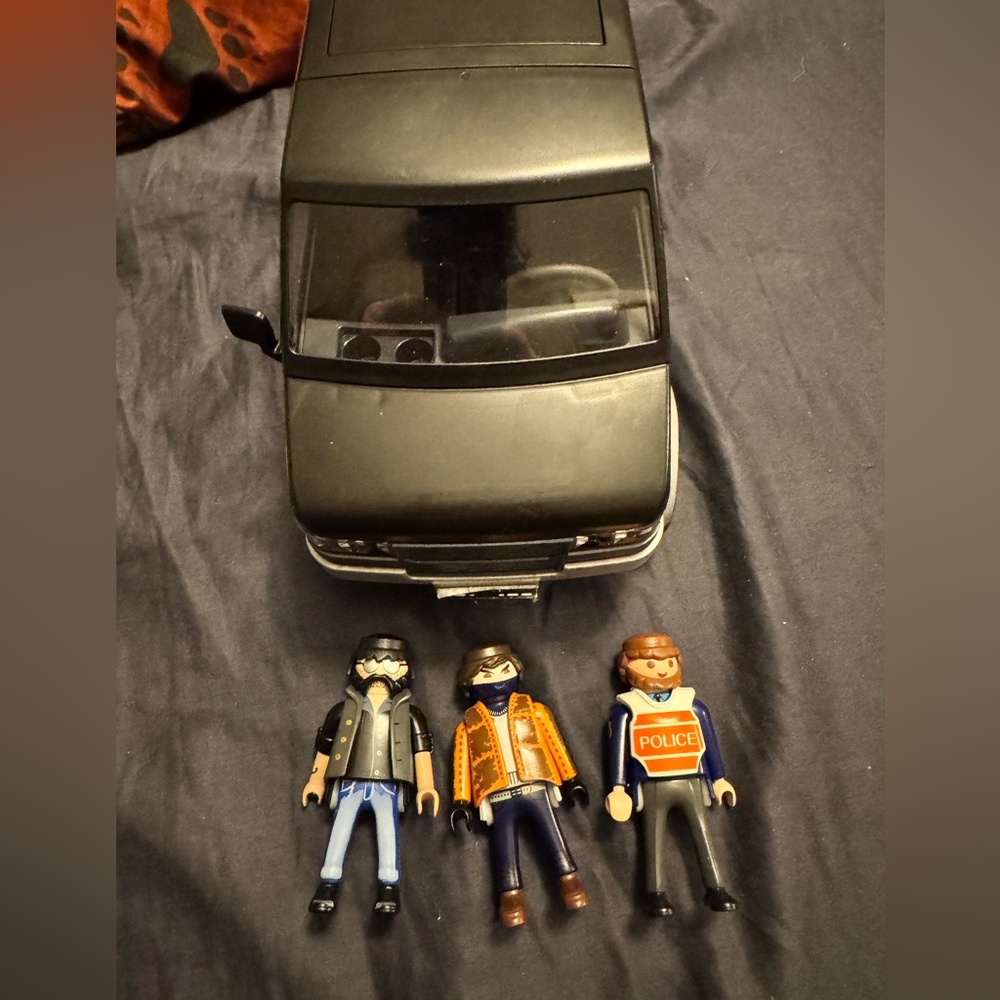 Playmobil Police Vehicle with 3 Figures